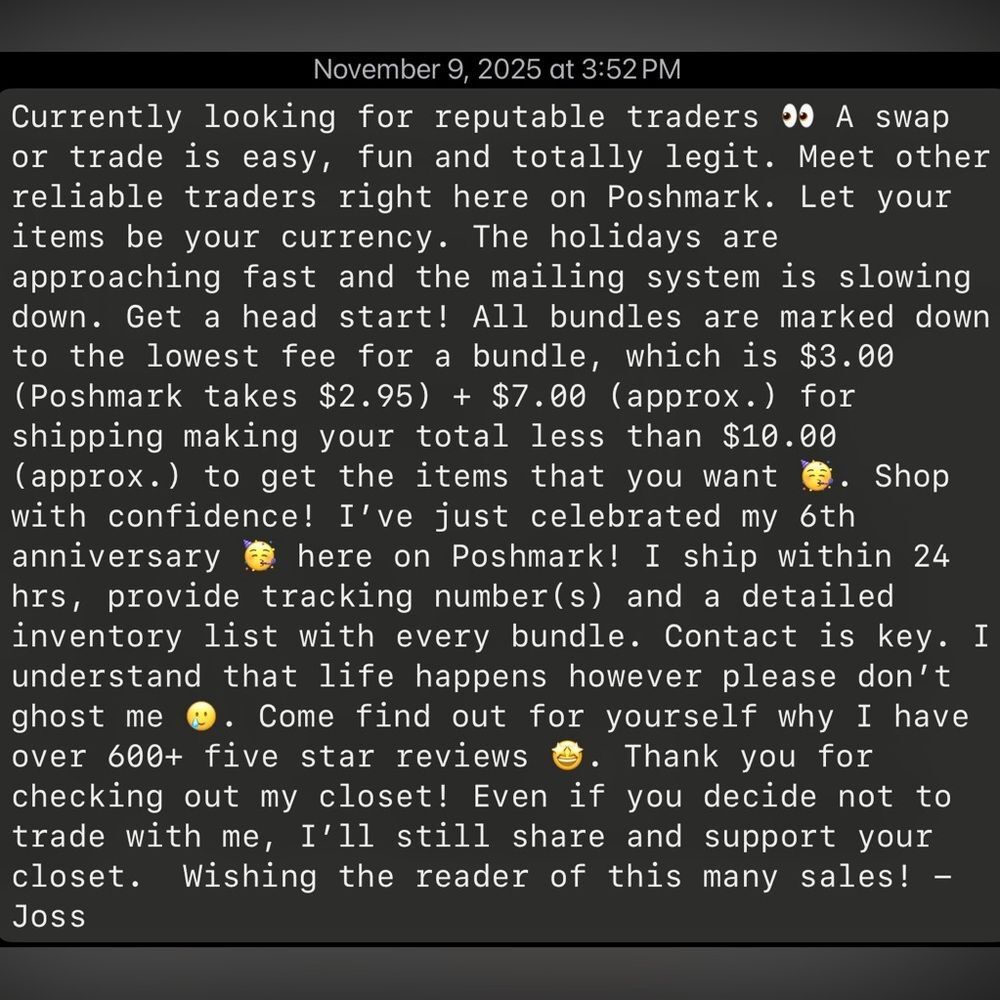 Like to trade ? Me too! Leave a comment on your bundle and let’s go!
